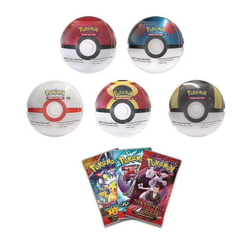 PKM TCG: Poké Ball Tin (Assorted Colours)