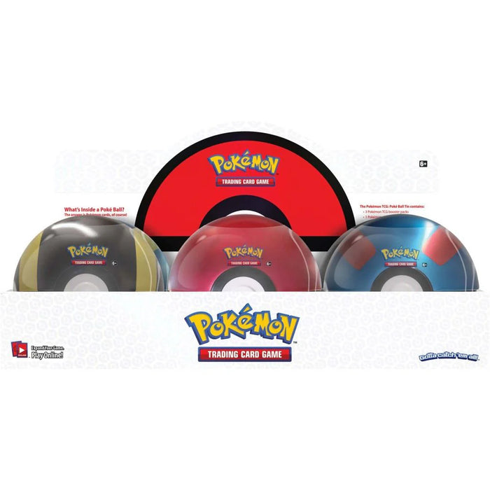PKM TCG: Poké Ball Tin (Assorted Colours)