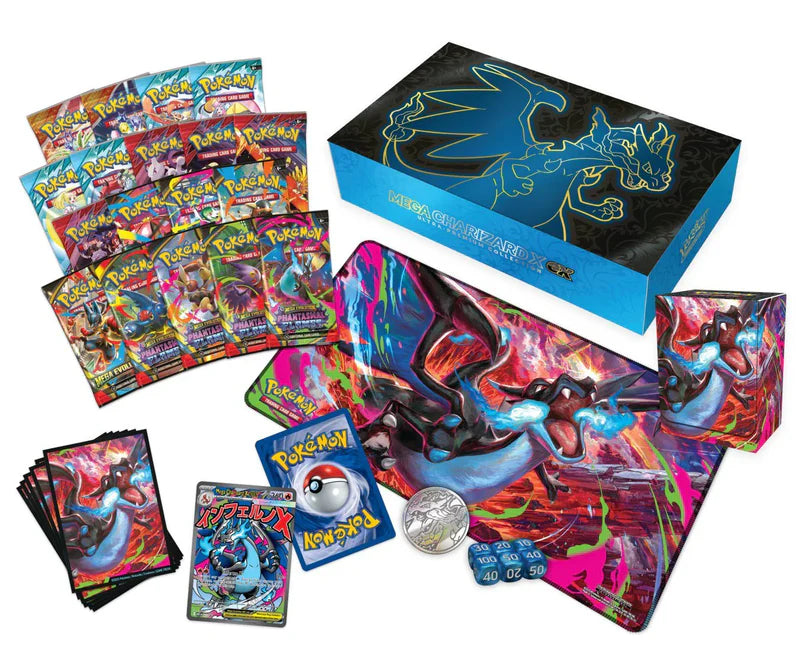 PKM TCG: Mega Evolution - Mega Charizard X Ultra Premium Collection