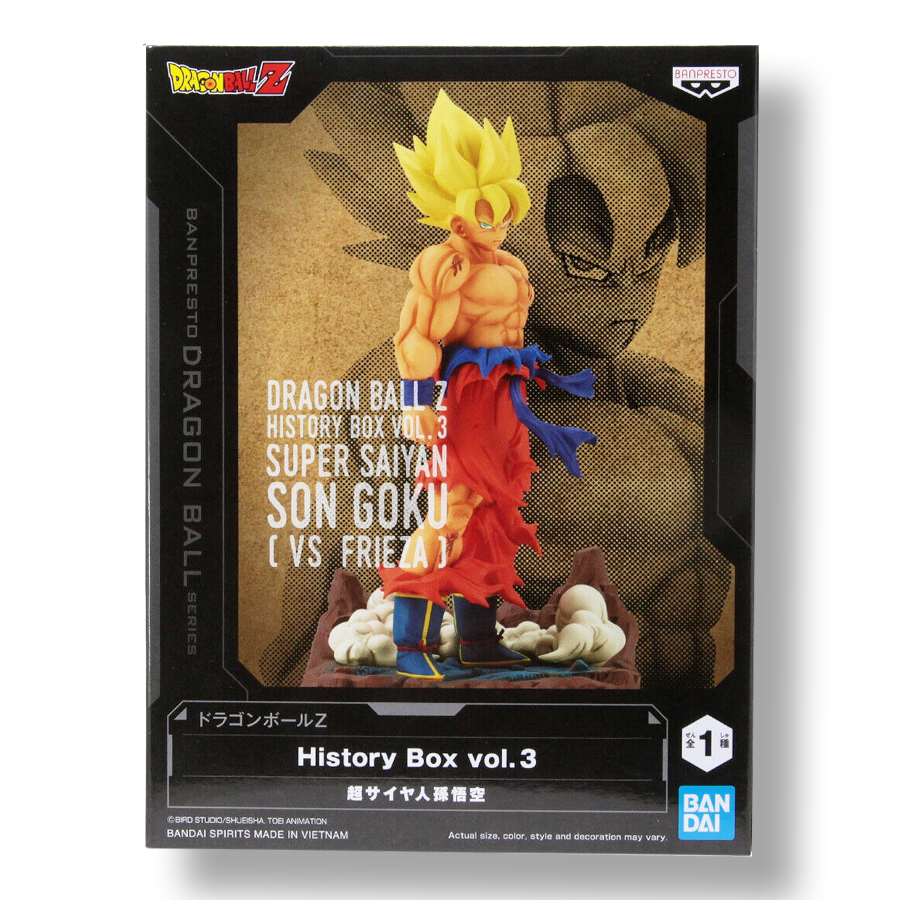 Bandai Banpresto Dragon Ball Z History Box Vol.3 Super Saiyan Goku FIG ...