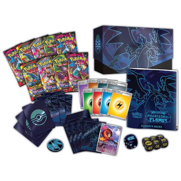 PKM - Mega Evolutions Phantasmal Flames Elite Trainer Box