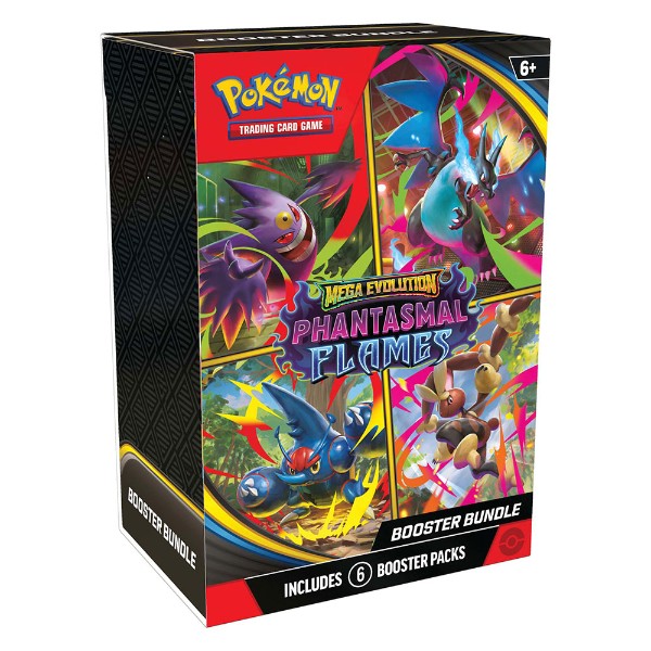 PKM - Mega Evolutions Phantasmal Flames Booster Bundle