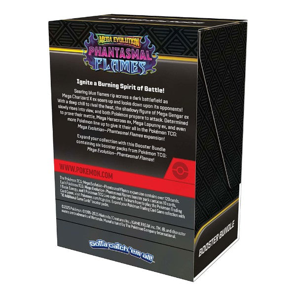 PKM - Mega Evolutions Phantasmal Flames Booster Bundle