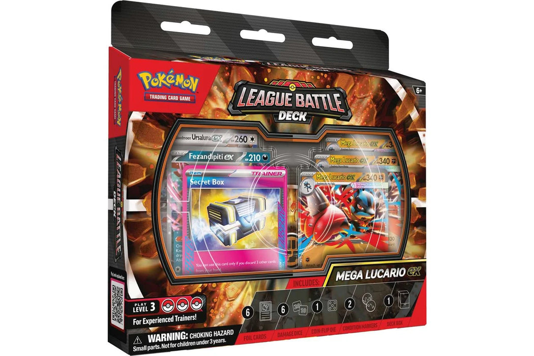 Pokemon TCG: Mega Lucario ex - League Battle Deck