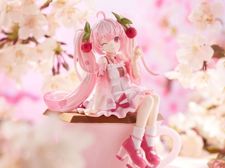Vocaloid Sakura Miku (2025 Wink Ver.) Noodle Stopper Figure