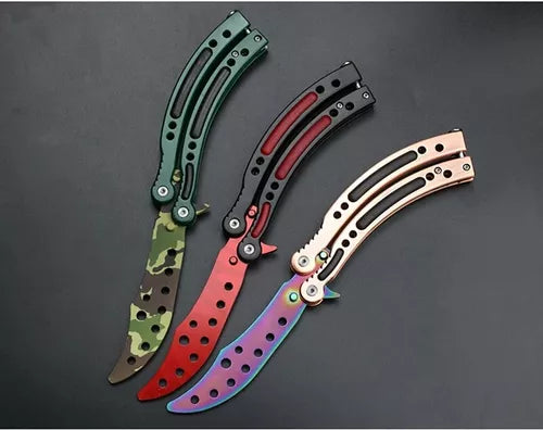 TRAINER PRACTISE Balisong Trainer (Blunt Blade - Non sharp).