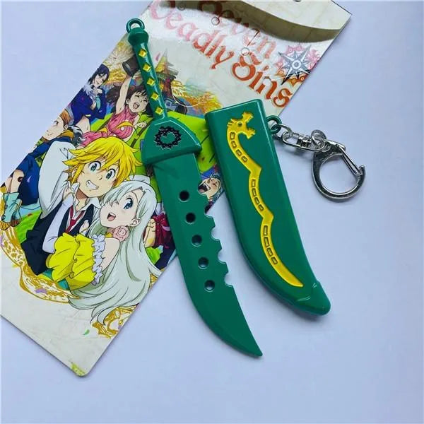 Seven Deadly Sins Keychain (Mini Swords)