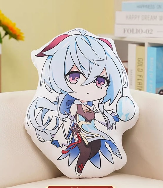 Genshin Impact Plush Toy Doll Stuffed Cushion Pillow