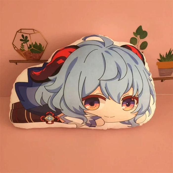 Genshin Impact Plush Toy Doll Stuffed Cushion Pillow (Lying Style)