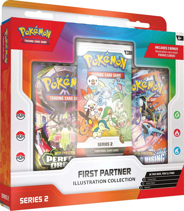 Pre-order Pokémon TCG: First Partner Illustration Collection—Series 2 Shipping 19th Jun 2026