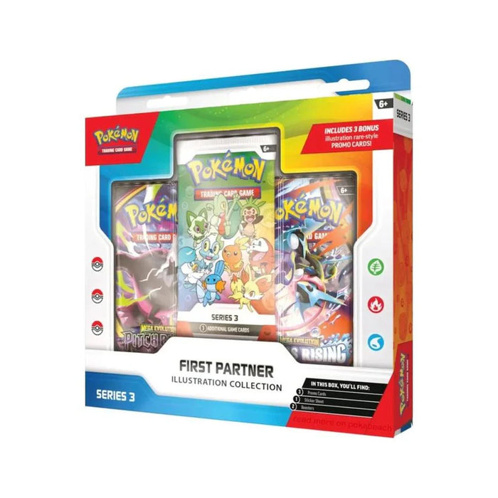 Pre-order: Pokemon TCG: First Partner Illustration Collection - Series 3 Shipping 07th Aug 2026