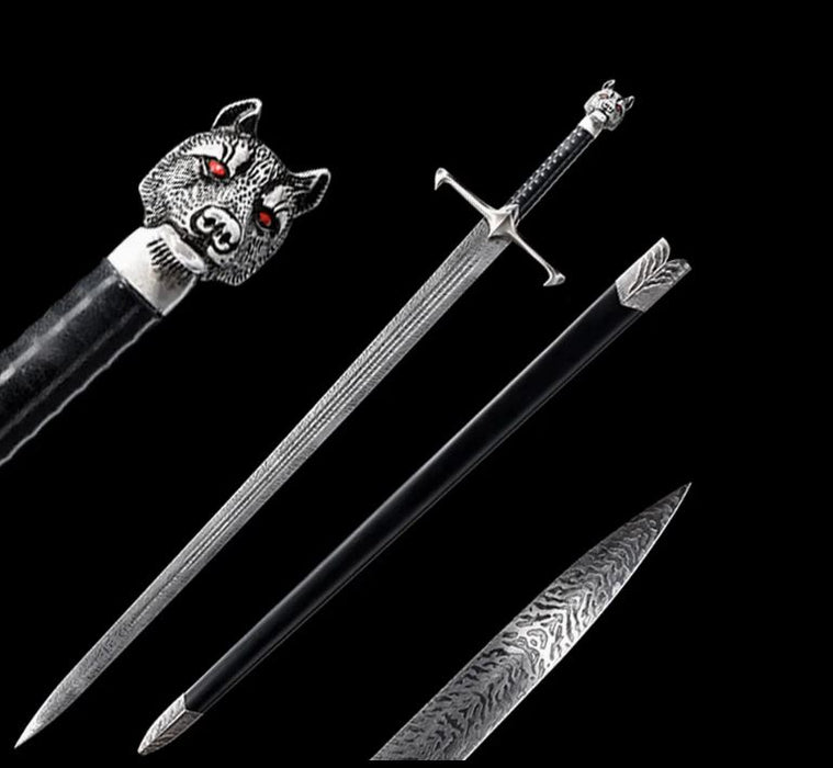 Game of Thrones: Stainless Steel Jon Snow's Metal Sword 332