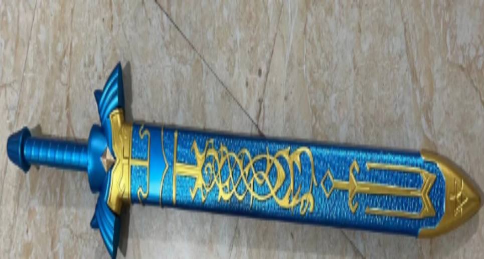 Legend of Zelda Link's Skyward Sky Foam Sword 1003T Blue