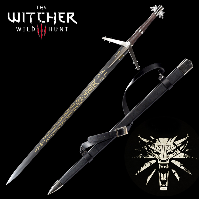 Premium The Witcher 3 Wild Hunt Weapon Geralt Aerondight Sword 323D