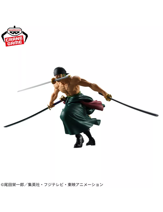 Bandai Banpresto Roronoa Zoro Grandista Figure