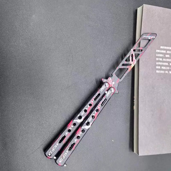 3D COLOR Balisong Trainer (Blunt Blade - Non sharp).