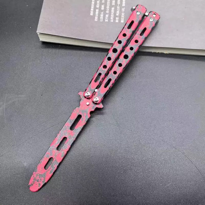 3D COLOR Balisong Trainer (Blunt Blade - Non sharp).