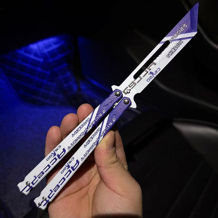 WARRIOR Balisong Trainer (Blunt Blade - Non sharp).