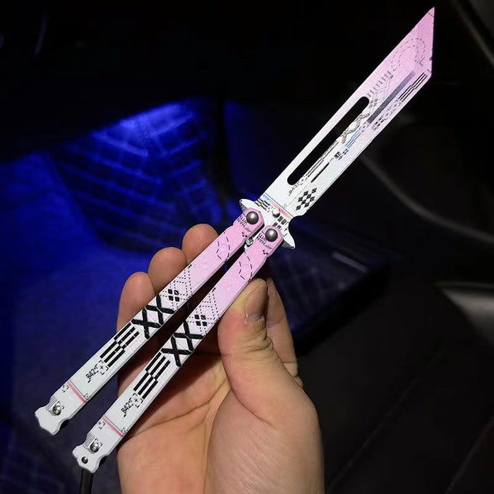 WARRIOR Balisong Trainer (Blunt Blade - Non sharp).