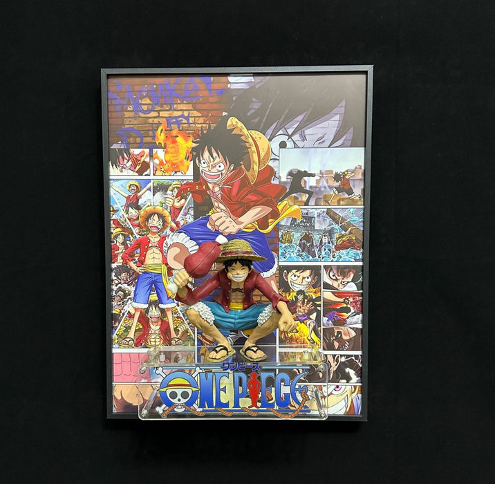 One piece 3D Anime Art Sculpture