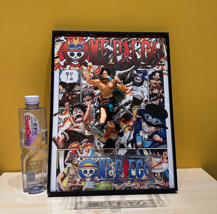 One piece 3D Anime Art Sculpture