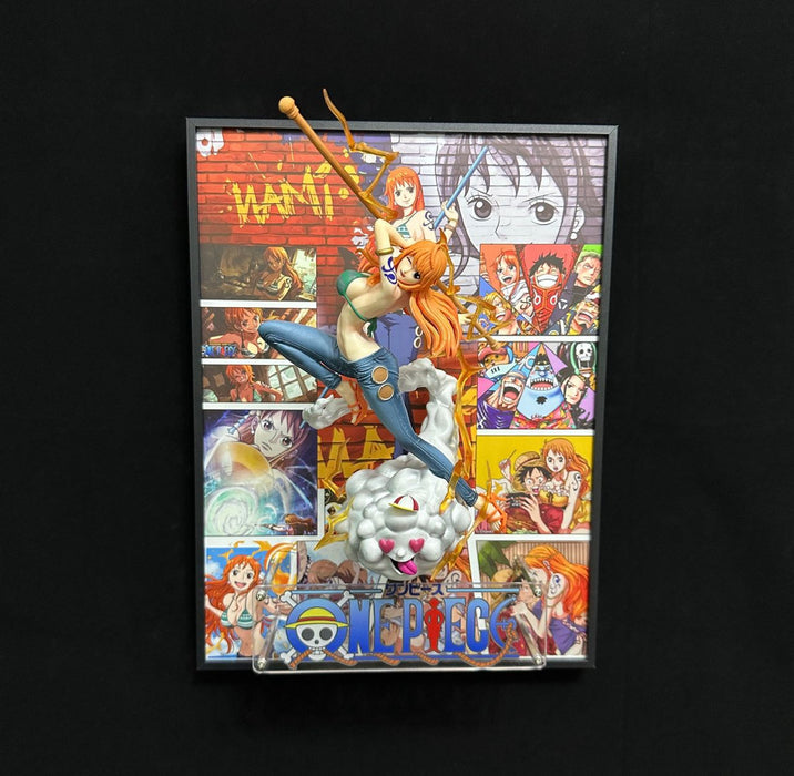 One piece 3D Anime Art Sculpture