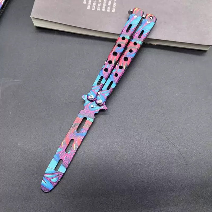 3D COLOR Balisong Trainer (Blunt Blade - Non sharp).