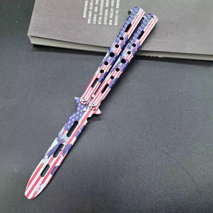 3D COLOR Balisong Trainer (Blunt Blade - Non sharp).