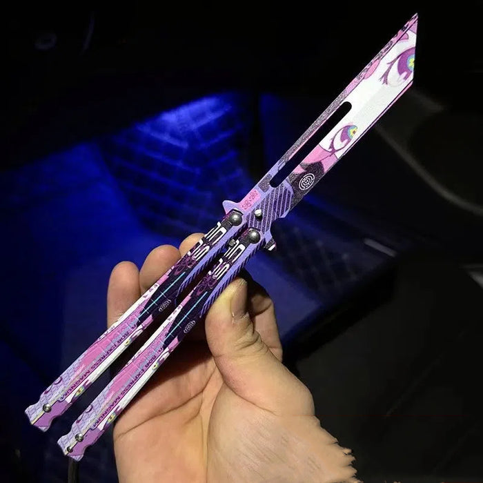 WARRIOR Balisong Trainer (Blunt Blade - Non sharp).