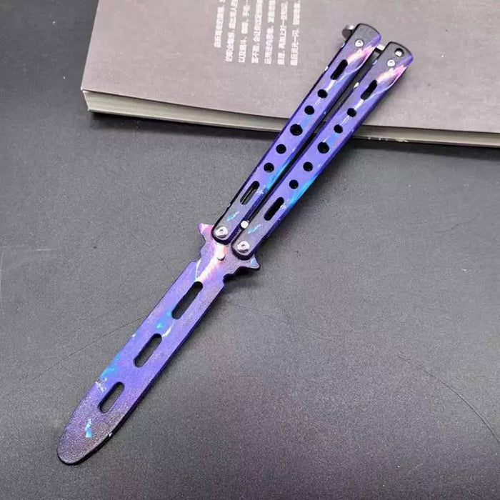 3D COLOR Balisong Trainer (Blunt Blade - Non sharp).