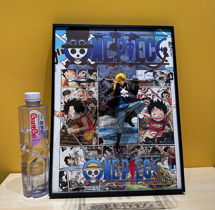 One piece 3D Anime Art Sculpture