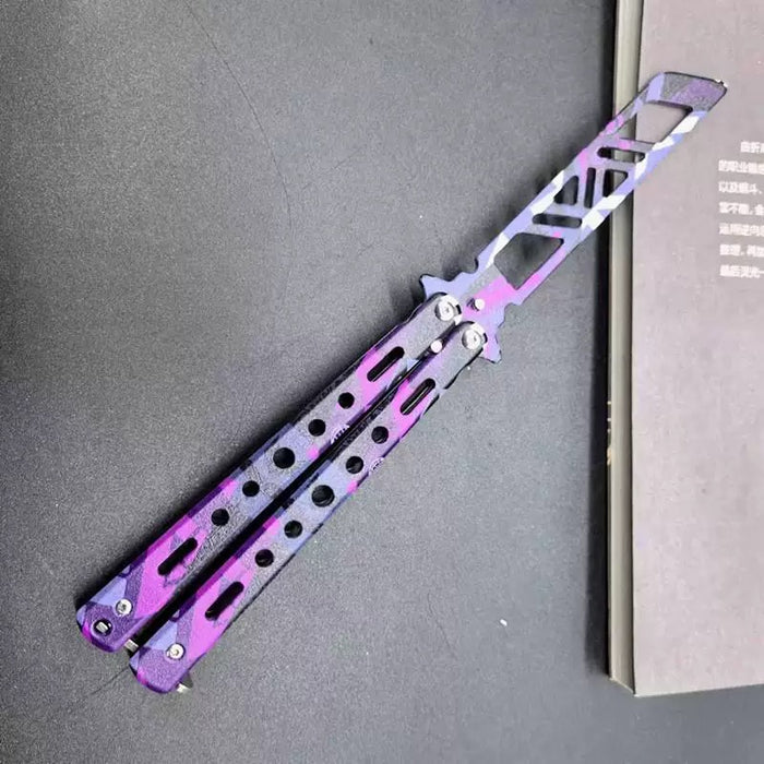 3D COLOR Balisong Trainer (Blunt Blade - Non sharp).