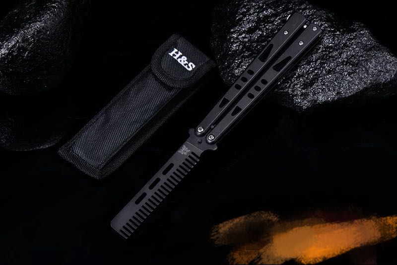 COMB HOLE Balisong Trainer (Blunt Blade - Non sharp).