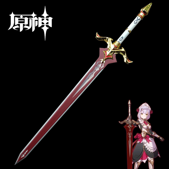 Metal Sword Genshin Impact Bloodtainted Greatsword 378