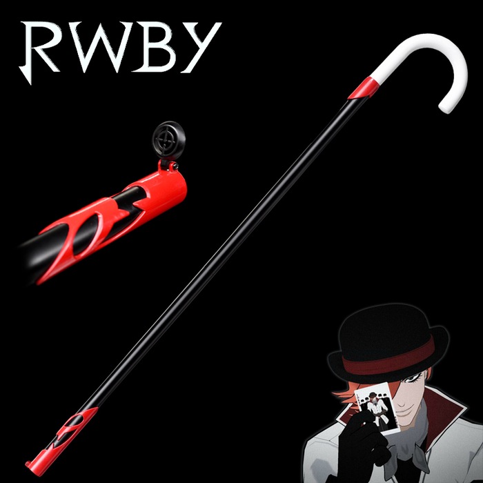 Metal Katana / Sword Roman Torchwick's Melodic Cudgel: RWBY (4123B/4123A)