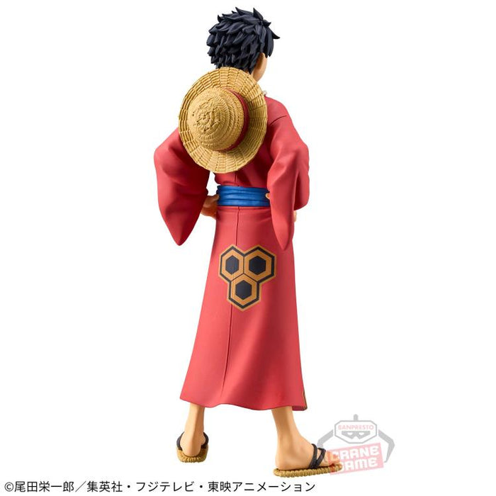 Bandai One Piece DXF The Grandline Series Wano Country Monkey D. Luffy (Yukata Ver.) Figure