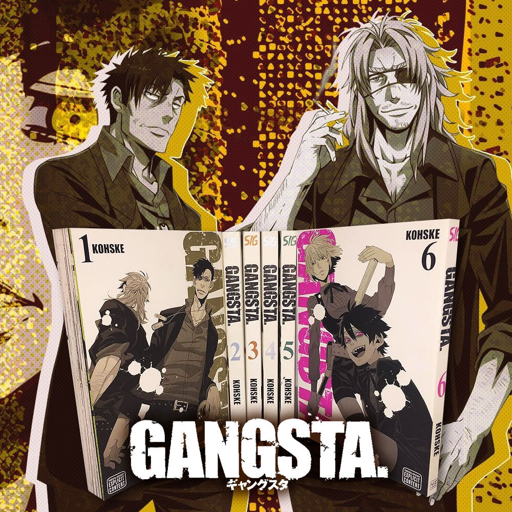 Gangsta Manga Book — Anime House ANZ