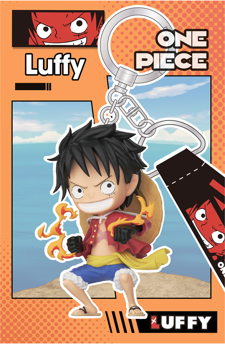 One Piece Officially Licensed Anime Figurine Character Keychain Blind ...