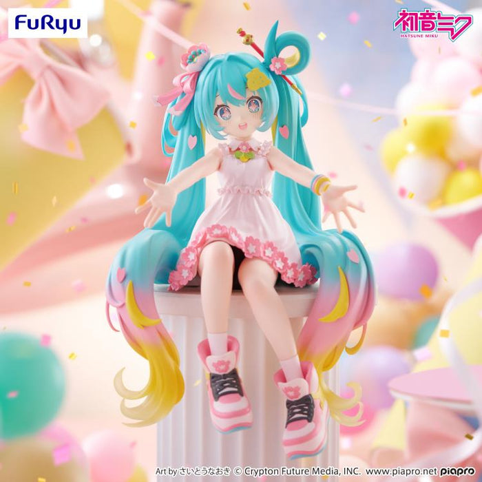 Vocaloid Hatsune Miku (10th Anniversary) Noodle Stopper Figure