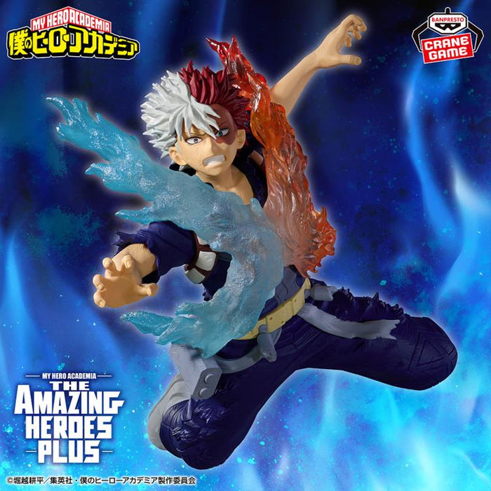 Bandai Banpresto My Hero Academia The Amazing Heroes Plus Shoto Todoroki III Figure