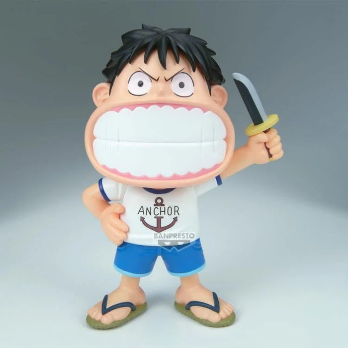 Bandai Banpresto One Piece Big Sofvimates Money D. Luffy Figure