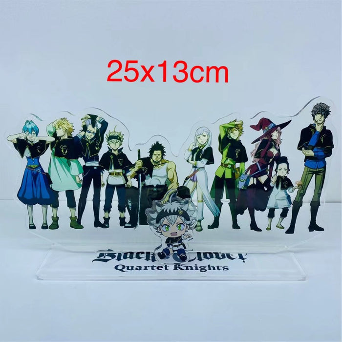 Black Clover Acrylic (Double-sided) Stand