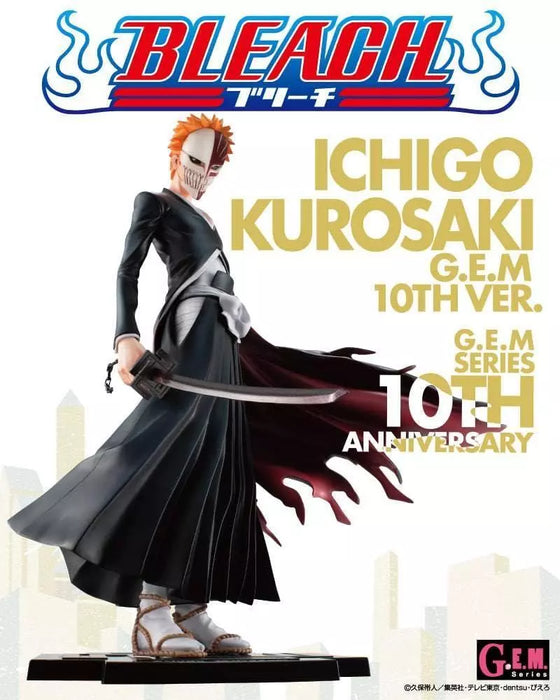 Kurosaki Ichigo 10th Series Anniversary Figure Bleach G.E.M.