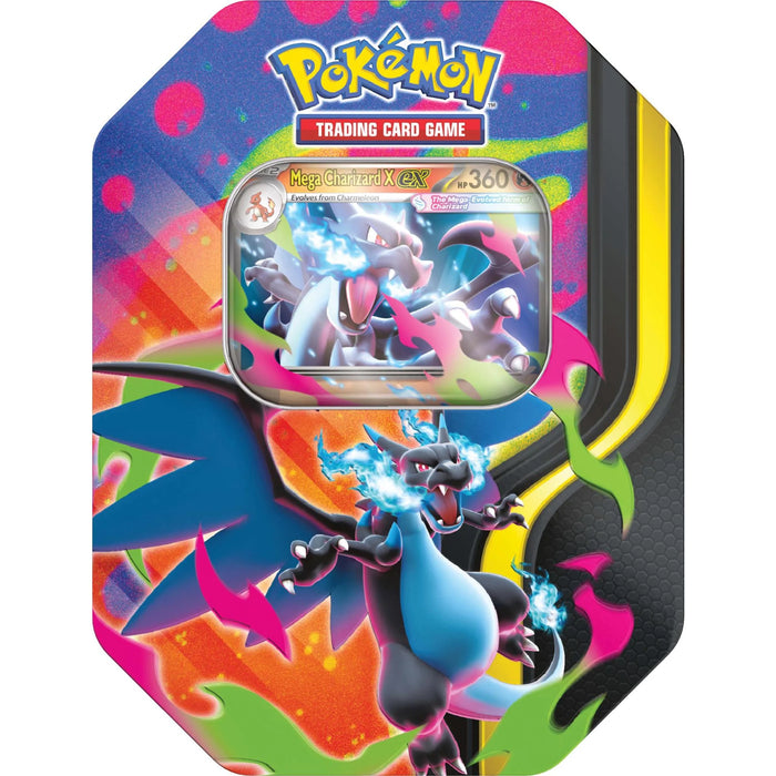 [PRE-ORDER] PKM TCG: Ascended Heroes Charizard X/Y ex Tin (Assorted)