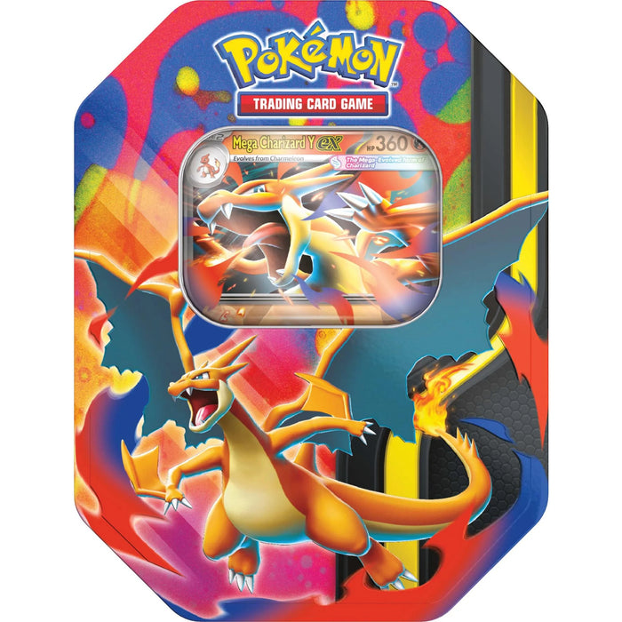 [PRE-ORDER] PKM TCG: Ascended Heroes Charizard X/Y ex Tin (Assorted)