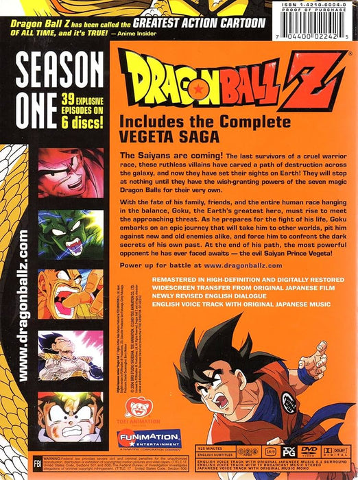 Dragon Ball Z: Complete Series Collection – Seasons 1–9 (54-Disc DVD Set)