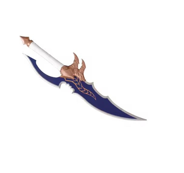 Solo-Leveling Knight Killer Sword & Kasaka's Venom Fang Daggerblade, Metal Blade,Set Of 2 3105