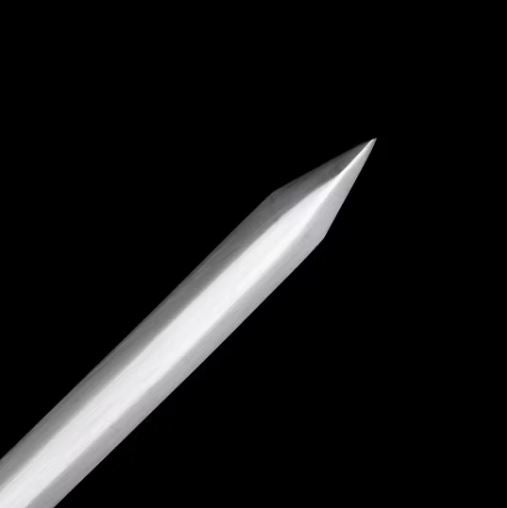 Metal Sword Chainsaw Man Carbon Steel Hayakawa Aki′s Sword Curved/Straight 4122/4122A