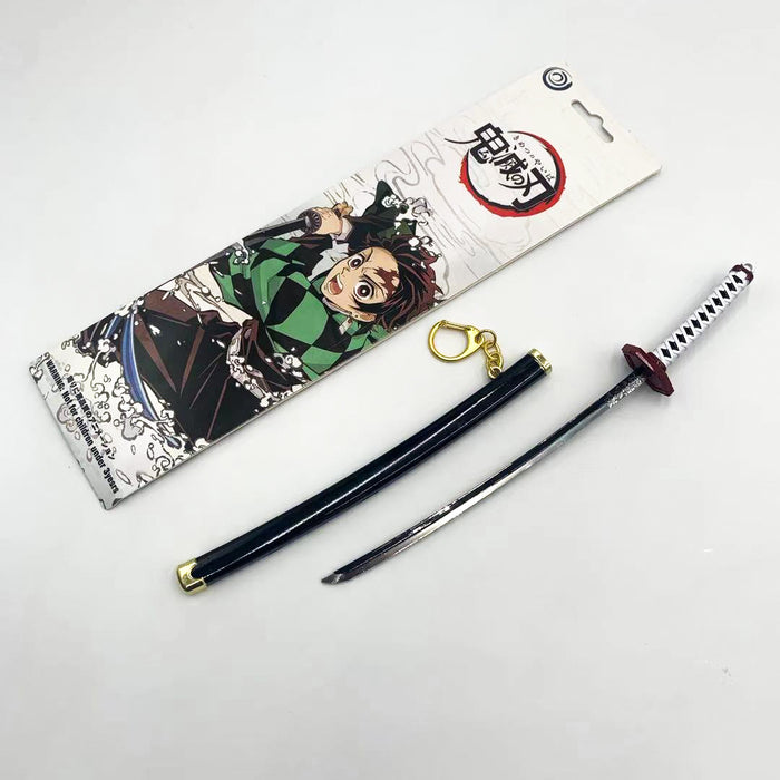 Metal Katana / Sword Demon Slayer: Kimetsu No Yaiba Keychain