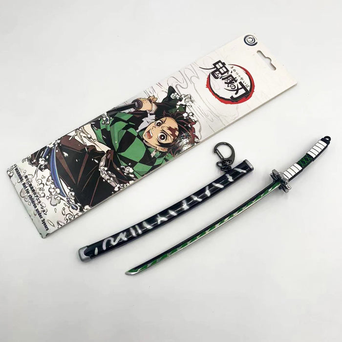 Metal Katana / Sword Demon Slayer: Kimetsu No Yaiba Keychain